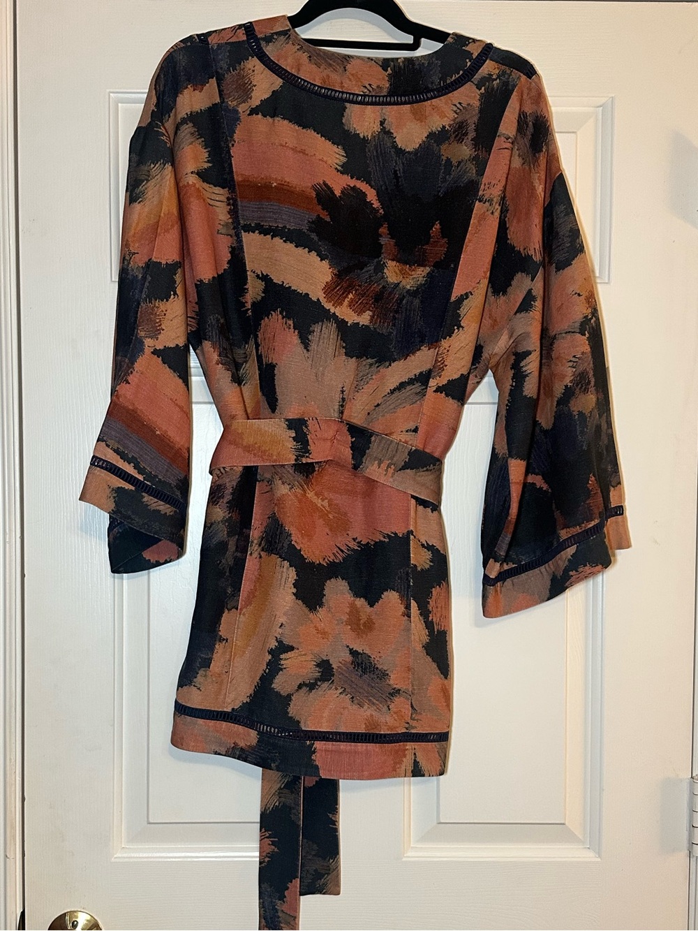 Significant Other Izzy Linen Blend Mini Dress US 8 - Picture 6 of 13